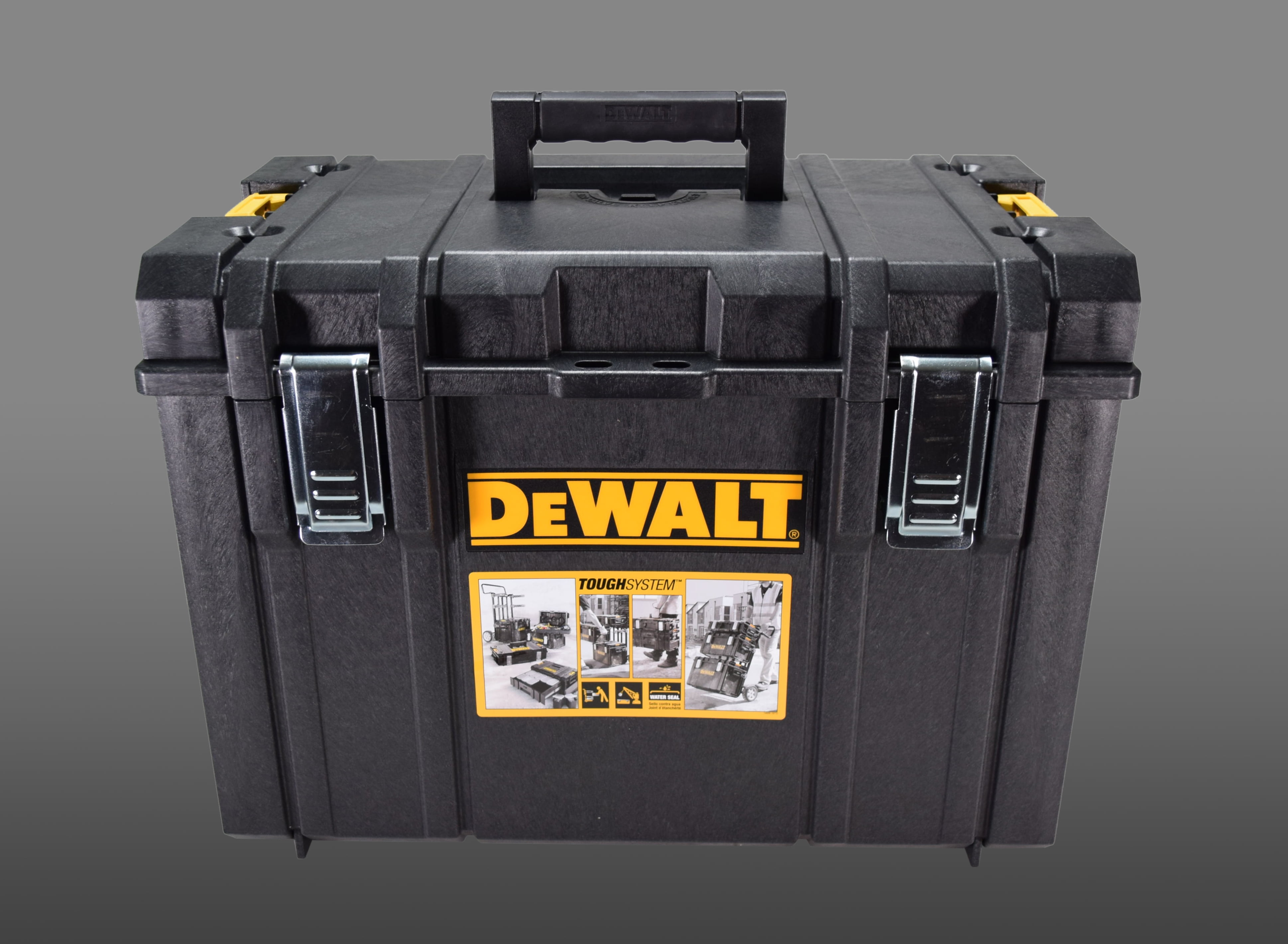 Details about   DEWALT Large Tool Storage Organizer Box ToughSystem DS300 22 In Portable NEW 