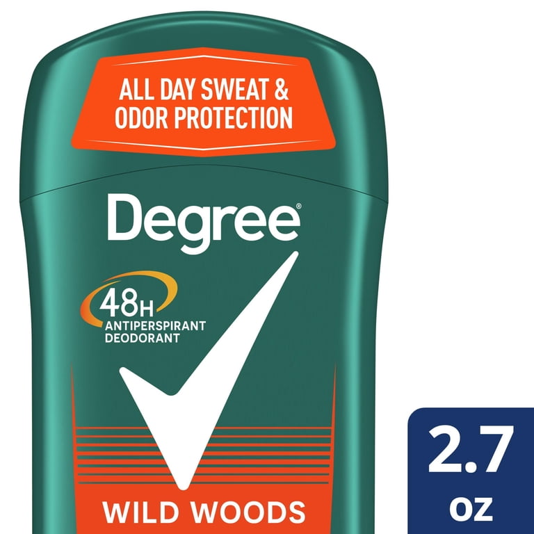 DEGREE FOR MEN AP BASE WILD WOODS 6(2) 2.7 OZ. (2 IPK) product package
