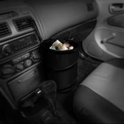 FH Group Auto Car Portable Collapsible Car Trash Can Small FH1120-Black