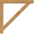 thumbnail image 3 of Ekena Millwork 4"W x 42"D x 42"H Traditional Craftsman Rough Sawn Bracket, Western Red Cedar, 3 of 4