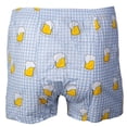 thumbnail image 2 of Happy Shorts Boxers de hombre tejidos - Estilo americano, algodón, estampados Cervezas M (Medium), 2 of 3