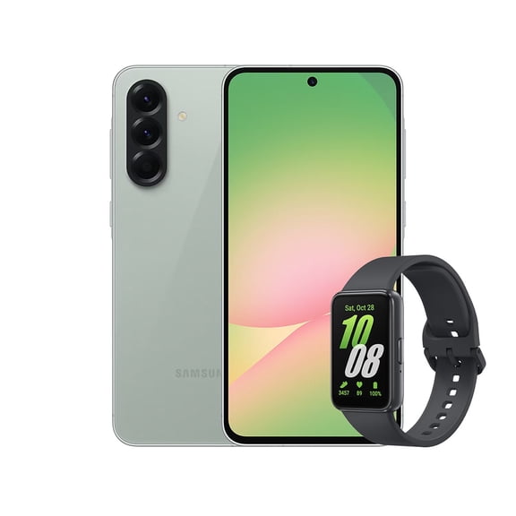 Smartphone Samsung Galaxy A56 128GB Verde Desbloqueado + Pulsera Inteligente Fit3 Grafito