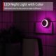thumbnail image 4 of Luz nocturna rosa, luz nocturna LED con enchufe, redonda, sensor de luz, de bajo consumo, juego de 2 TUNC Sencillez, 4 of 5
