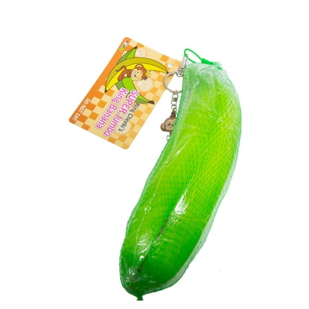 Puni Maru Cheeki s Super Jumbo  Banana  Squishy  Green 