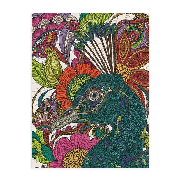 Society6 Valentina Ramos Alexis And The Flowers 200 Piece Jigsaw Puzzle