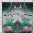 thumbnail image 1 of Soimoi Poly Georgette Fabric Sea & Flying Bird Panel Print Fabric by The Yard 52 Inch Wide, 1 of 3
