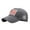 Gray, variant on Unisex Vintage Washed USA Flag Baseball Cap Adjustable Patriotic Sun Hat Retro Faded Breathable Cotton Dual Embroidery for Men Women Daily Outdoor Baseball Cap