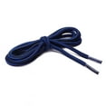 thumbnail image 2 of INSPIRE CHIC Lacet de Botte Unisexe Rond en Corde à Rayures Bicolores 1/5 Épais 90cm / 35.43 Pouces Bleu Royal Noir, 2 of 4