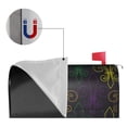 thumbnail image 5 of Haiem Mardi Gras Carnival Mailbox Covers Magnetic ,Mailbox Wraps Post Letter Box Cover for Holiday Garden Yard Decor-25.5x21 in, 5 of 9