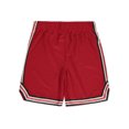 thumbnail image 2 of Quad Seven Boys' Athletic Mesh Basketball Shorts Color: red Size: 5 - 6, 2 of 4