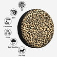 thumbnail image 6 of Kdxio Leopard Print for Tire Cover Wheel Protectors Tyre Covers Weatherproof Wheel Covers Universal Fit for Trailer Rv SUV Truck Camper Travel Trailers 16 inch, 6 of 8