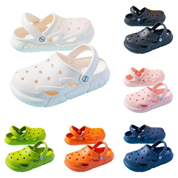 TBWNWG Girls Slippers Everyday Casual Footwear for Kids in Play Lightweight Comfortable Slippers for School and Outdoors