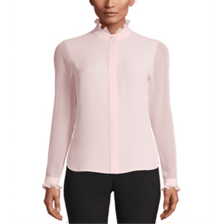 Anne Klein Women's Blouse Pink Size Large