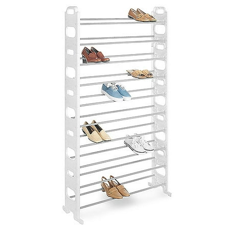 shoe storage 50 pairs whitmor 50 pair shoe tower white walmart shoe storage 50 pairs whitmor 50 pair shoe tower white walmart