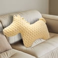 thumbnail image 3 of ICQOVD Coussin en Peluche Année du Cheval Décoration de Canapé Doux, 3 of 6