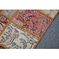 thumbnail image 6 of Patchwork Rug, Turkish Rug, Rainbow Persian Rugs, Vintage Rug, , 2.9x3.4 ft Small Rug, Antique Rug, Rugs For Bath, Aztec Bathroom Rug, 6 of 10
