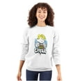 thumbnail image 3 of Cool Dennis The Menace Stay Chill Unisex Plus Size Sweatshirt Brisco Brands 4X, 3 of 5