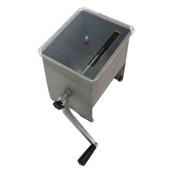 INTSUPERMAI Manual Meat Mixer with Stainless Steel Hopper 20 Pounds