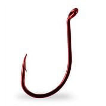 Mustad 30 lb. Snelled Octopus Hook, Red
