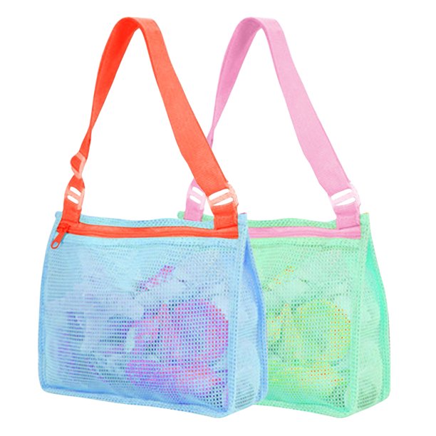 Beach Toy Beach Bag For Kids, Zipper Shell Collecting Bag, Swimming