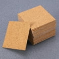 thumbnail image 2 of Fancy 10Pcs Self Adhesive Cork Squares, Strong Cork Adhesive Sheets, Reusable Cork Board Cork Backing Sheets, Mini Wall Cork Tiles Mat for Coasters and DIY Crafts Brown, 2 of 11