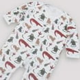 thumbnail image 3 of Kawaii baby jungle party bodysuit - bamboo cotton, unisex, 3-pack, 6-9 months, 3 of 5