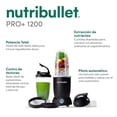 thumbnail image 4 of Licuadora Personal NutriBullet ProPlus 32 Oz de Acero Inoxidable con Cuchilla Extraíble 1200W Reacondicionada, 4 of 10