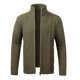 thumbnail image 4 of Gibobby Suéter cárdigan hombre chamarra de invierno, suéter de punto trenzado(Verde,XG), 4 of 4