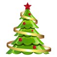 thumbnail image 1 of Gibobby Árbol de Navidad Adorno para árbol de Navidad Colgantes para árboles de Navidad Colgantes para Navidad Fiesta de vacaciones Decoración para el(D), 1 of 4