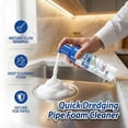 thumbnail image 3 of Foaming Drain Cleaner, 2027 Upgraded Foam Cleaner, Foam Drains Sink Cleaner and Deodorizer, Drain Clog Remover for Kitchen Sinks, Shower Drains, Tubs, Fast Clog Removal (1pcs), 3 of 7