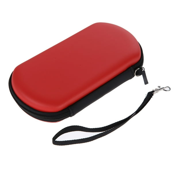 Famelof Red Hard Travel Pouch EVA Case Carrying Bag with Strap for