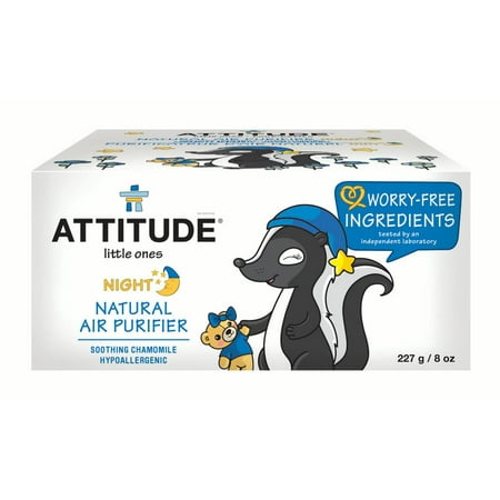 ATTITUDE Little Ones Natural Air Purifier, Night, 8 (Best Natural Blood Purifier)