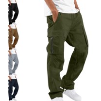 Xzbqbs Men's Quick Dry Tactical Pants Casual Water Resistant Outdoor Tapered Pants Lightweight Stretch Cargo Work Hiking Pants