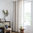 thumbnail image 1 of Fringed Bohemian Curtains Printed American Curtains for Decorating Kitchens Bedrooms Study Rooms, 1 of 10