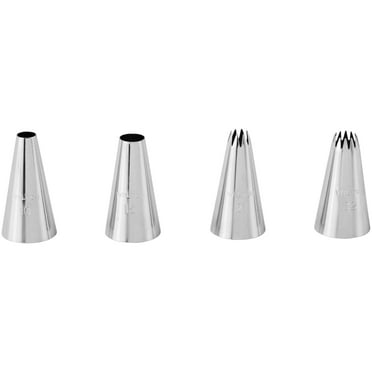 Wilton Large Decorating Tip Set, 4-Piece
