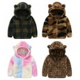 thumbnail image 6 of Yuanyu Toddlers Boy Girl Thick Hoods Snowsuit Kids Baby Fleece Jacket Warm Outwear Coat 1-6 Years, 6 of 6