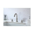 thumbnail image 5 of Elegant Lighting Leah 8 Inch Widespread Double Handle Bathroom Faucet In Brushed Nickel, 5 of 10