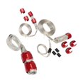 thumbnail image 4 of relayinert Kit de Manchon de Tuyau Tressé 8092 Flexible Universel Résistant à l'Usure Pièces de Rechange Rouge 5cm, 4 of 6