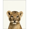 thumbnail image 2 of Baby Zoo Lion - Nursery Wall Décor Farm Baby Animal Art Print, 2 of 2