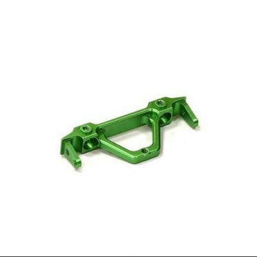 Integy RC Toy Model Hop-ups C24650GREEN Billet Machined Alloy Rear Bumper Mount for Axial SCX-10, Dingo & Honcho