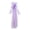 Purple, variant on 1pcs Bow Tie Chiffon Ribbon Decoration, Suitable for Weddings, Parties, Birthday Parties, Chairs and Curtain Accessories