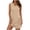 Khaki, variant on Women's Sleevelee Tank Dress 2025 Summer Casual V Neck Basic Split Mini Tshirt Sundresses Fashion Outfits