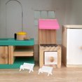 thumbnail image 4 of GOOHOCHY 25 piezas Doll Miniatura Bench Mini Decor Bench Mini House Muebles para niños, 4 of 7