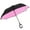 Pink, variant on Reverse Umbrella Long Handle Straight C-Shaped Hand-Open Reverse Umbrella Sunny Umbrella