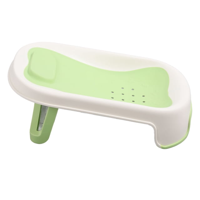 Soporte Para Bañera De Bebé, Asiento Cómodo, Diseño De Orificio De Malla, Soporte De Ducha De Plástico Para Recién Nacido Para Uso Doméstico