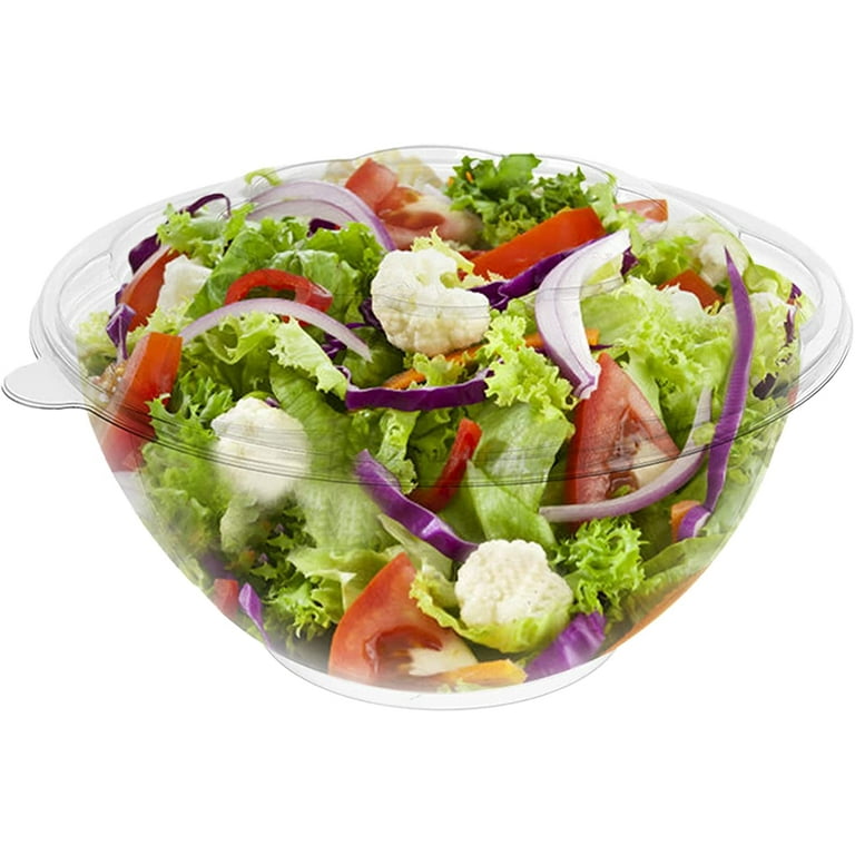 SALE Tupperware Salad On the Go Set 6 ⅓-cup/1.5 L bowl with seal, 2-oz./60  mL