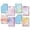 A, variant on VKLU 6 Pack Flower Design Notepads, 4x5.5" Decorative Memo Pads for Daily Reminders & Lists, 30 Sheets, Cute Teacher Gifts