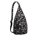 thumbnail image 1 of Colorful Axolotl Sling Backpack - Cute Mythical Creature Design Crossbody Bag, Fashionable Lightweight Daypack for Commuting & Shopping, 1 of 4