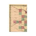 thumbnail image 4 of Historic State Map - Nebraska Kansas - Colton 1875 - Vintage Wall Art, 4 of 4