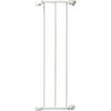 Kidco Custom Fit Auto Close Child Safety Gate Extension, 9" Steel, White